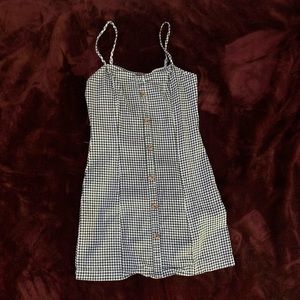 KENDALL AND KYLIE PLAID CAMI BODYCON MINI DRESS